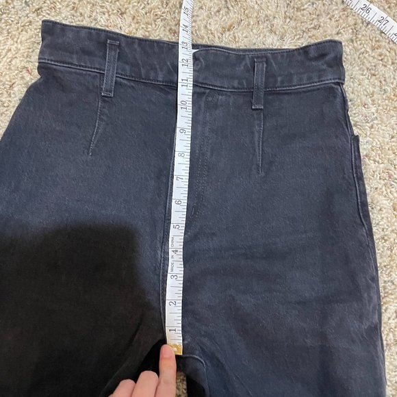 Reformation Size 26 Kayo High & Skinny Erie Black Wash Jeans no belt - Picture 13 of 14